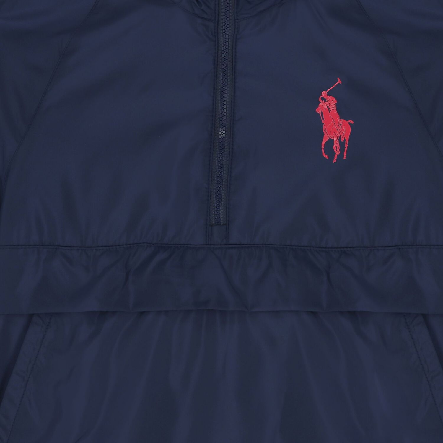 Boys Navy Blue Pony Logo Jacket, 1, hi-res