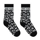 Black & White Logo Socks, 1, hi-res