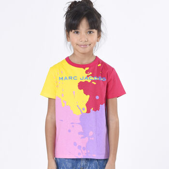 Girls Multicolour Logo T-Shirt