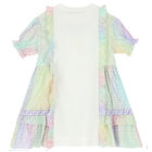 فستان بالشعار متعدد الألوان , 1, hi-res