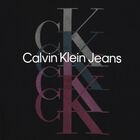 تيشيرت بنات بالشعار باللون الأسود, 2, hi-res