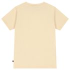 Girls Beige Faux Fur Teddy Bear Logo T-Shirt, 3, hi-res