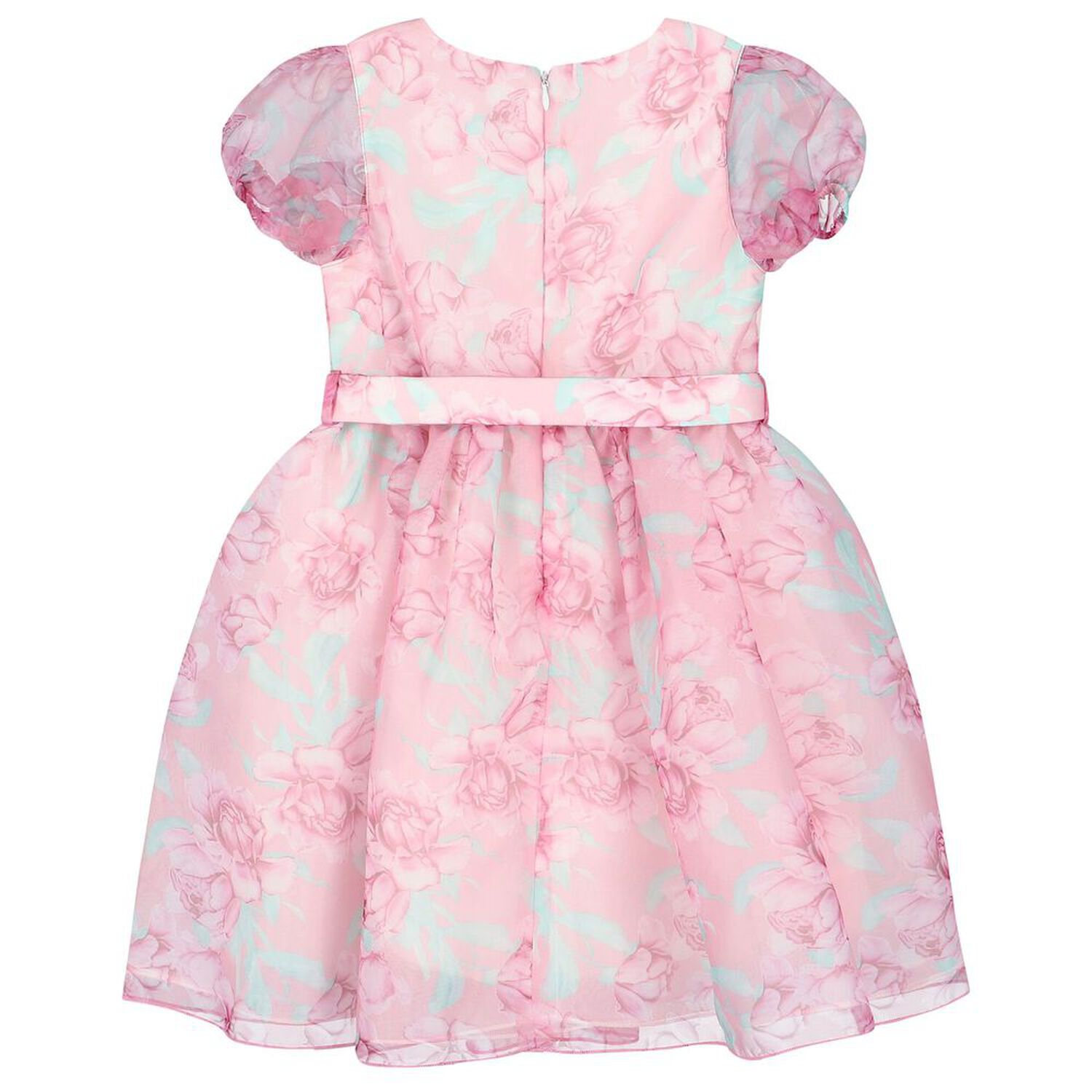 Girls Pink & Green Dress, 1, hi-res image number null
