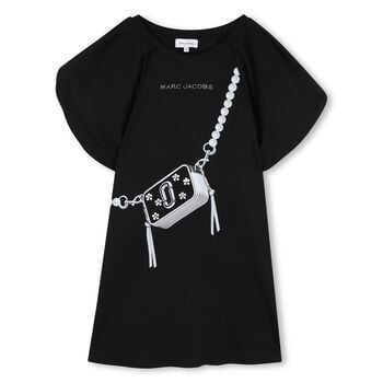 Girls Black Bag Dress