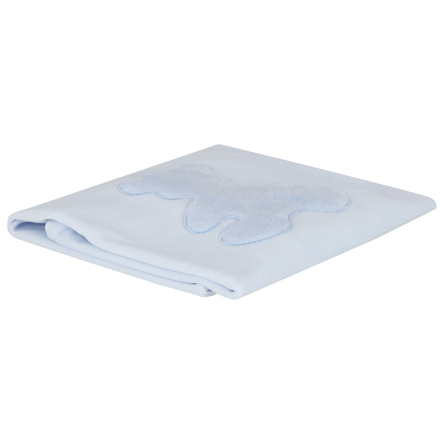 Baby Boys Blue Teddy Bear Blanket, 2, hi-res image number null