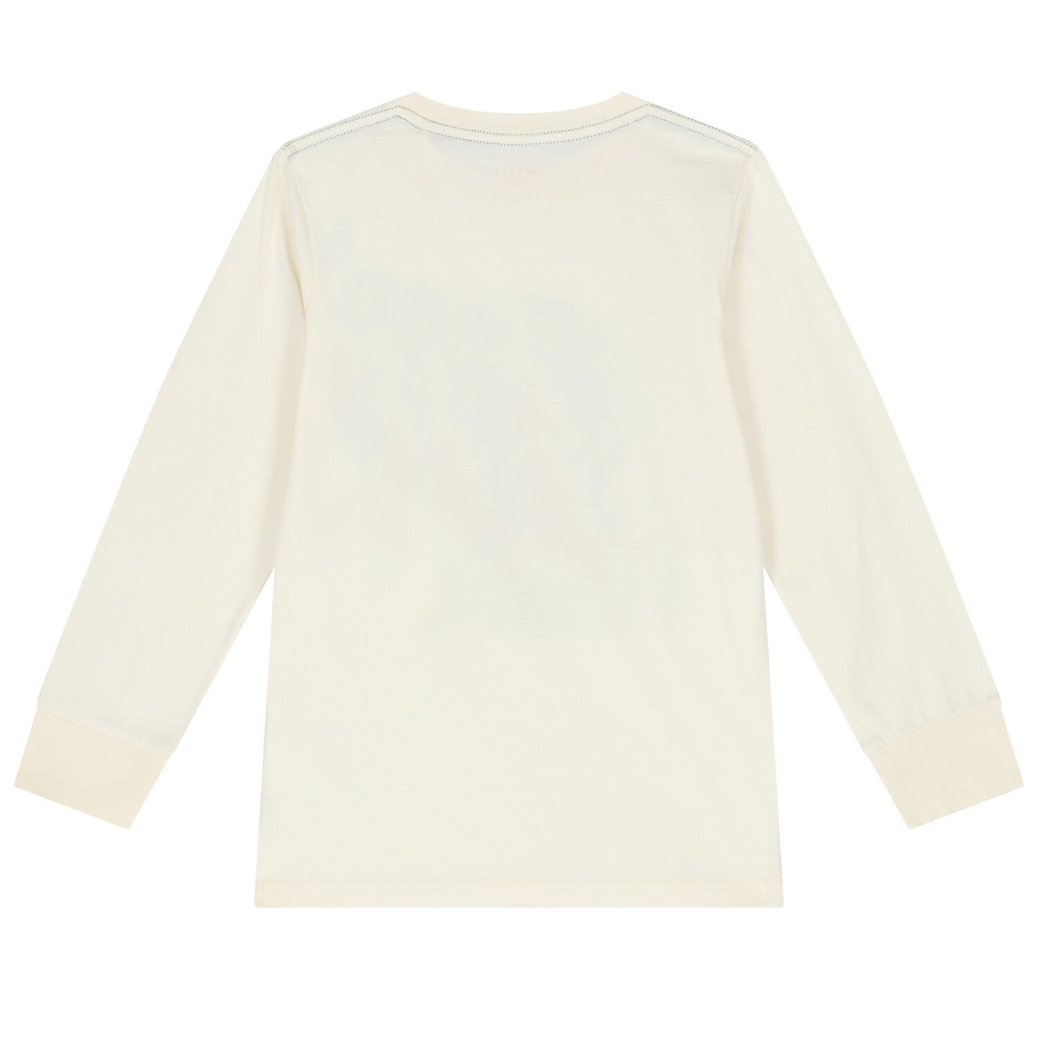 Boys Ivory Logo Long Sleeve Top, 1, hi-res image number null