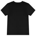 Black Teddy Bear Logo T-Shirt, 7, hi-res