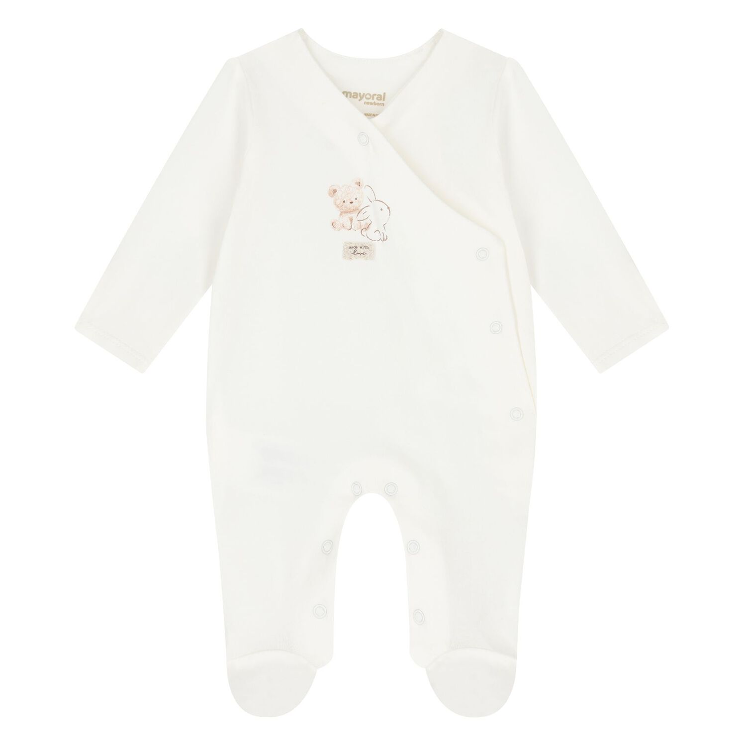 Ivory & Beige Babygrow Gift Set (3 Piece), 3, hi-res image number null
