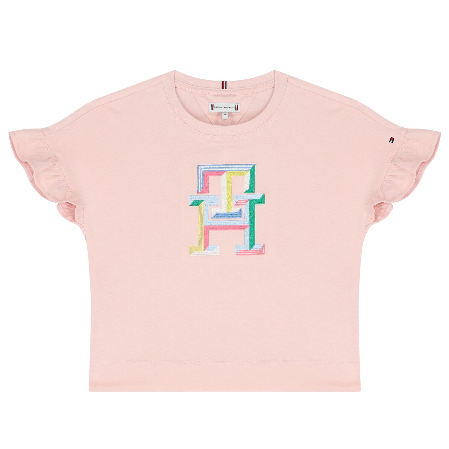 Girls Pink Logo T-Shirt, 1, hi-res