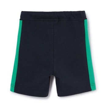 Boys Navy Blue Jersey Shorts