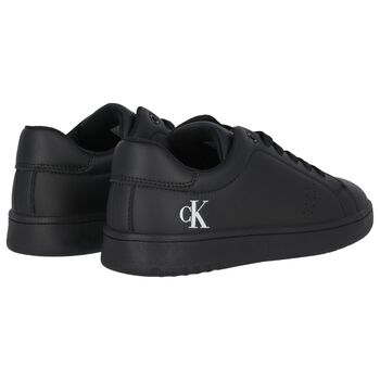 Black Logo Trainers