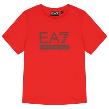 Boys Red Logo T-Shirt