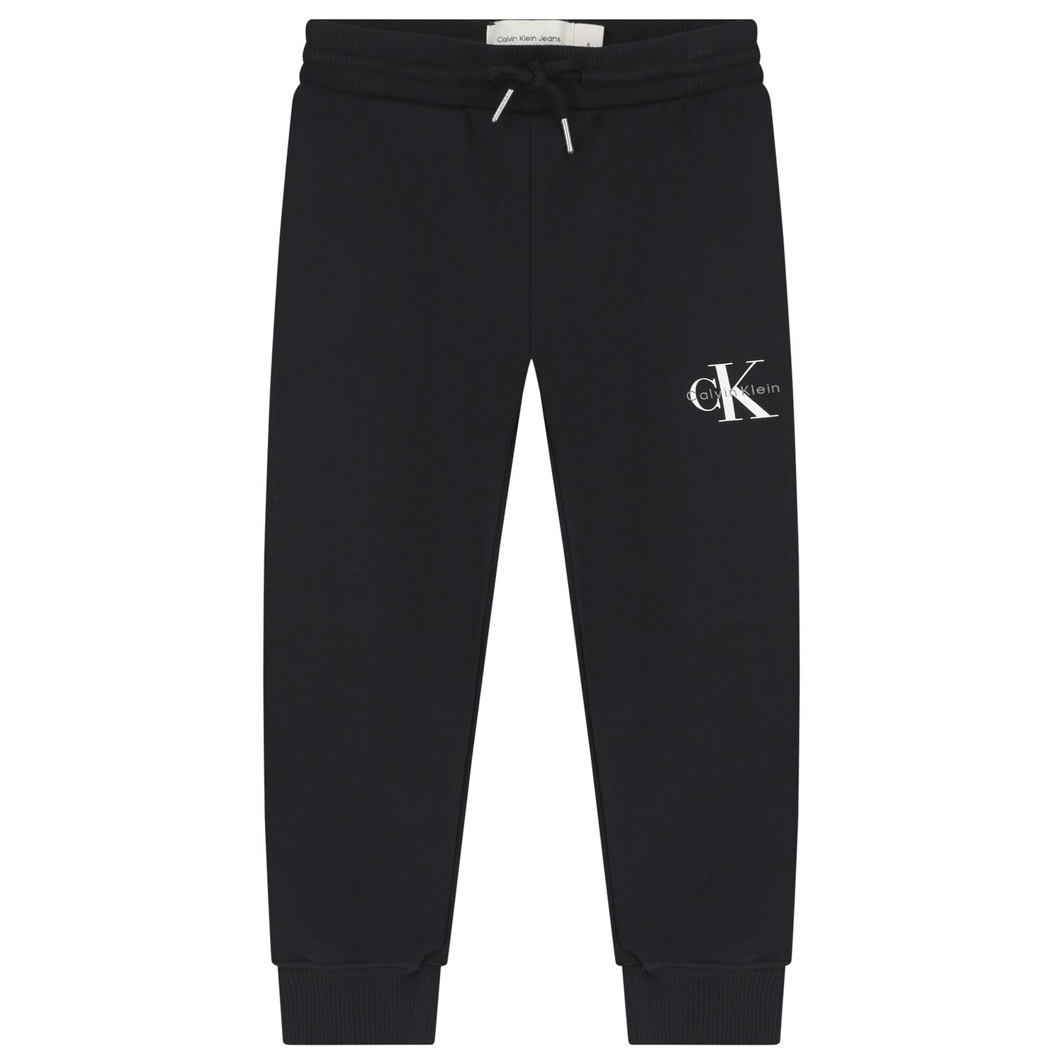 Boys Black Logo Joggers , 1, hi-res