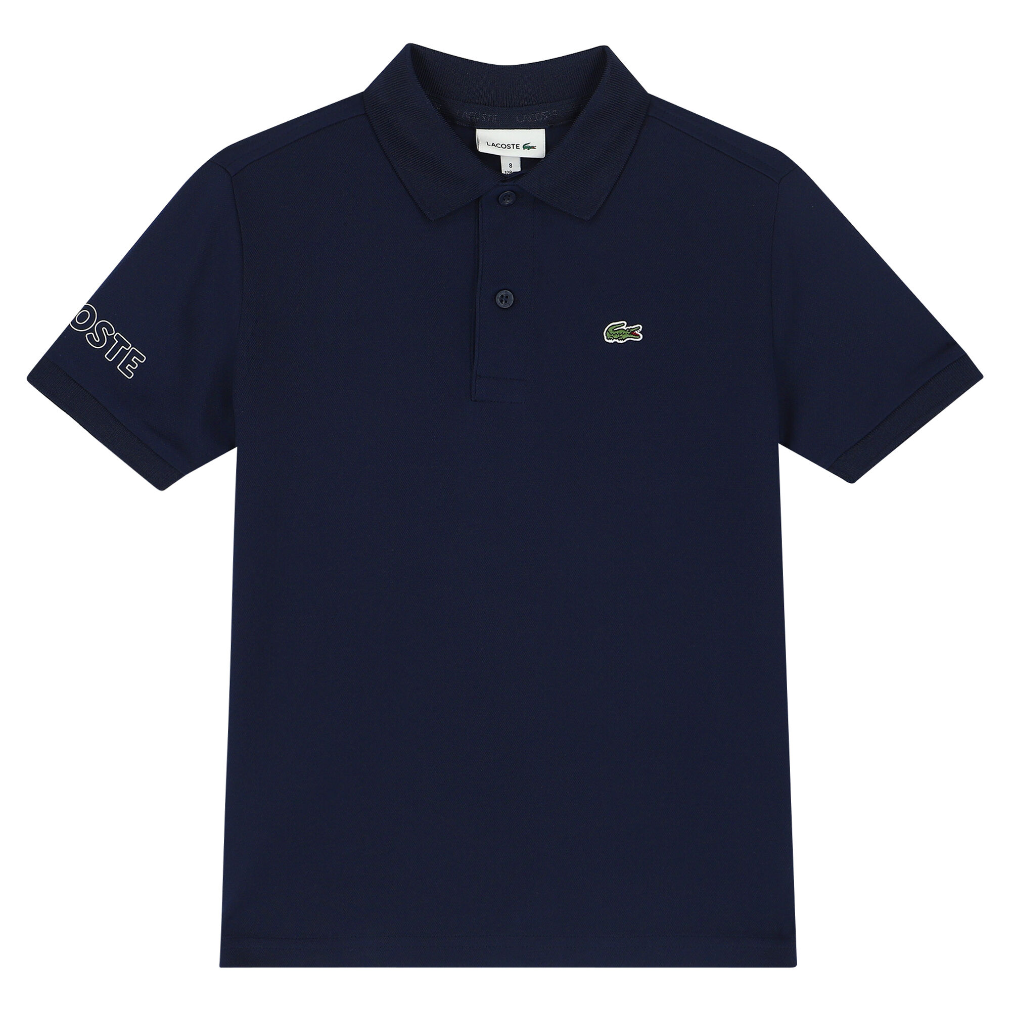 Lacoste Boys Navy Logo Polo Shirt Junior Couture Bahrain