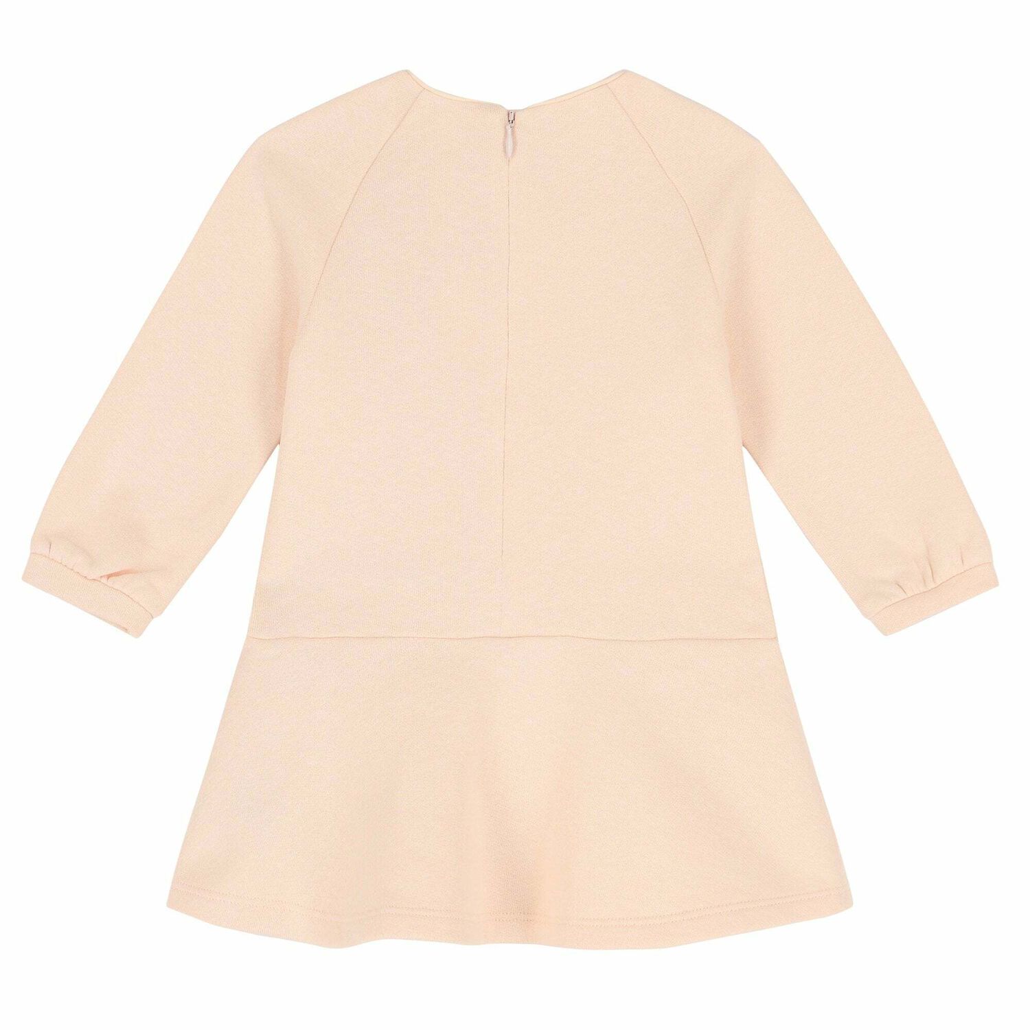 Younger Girls Pale Pink Logo Dress, 1, hi-res image number null