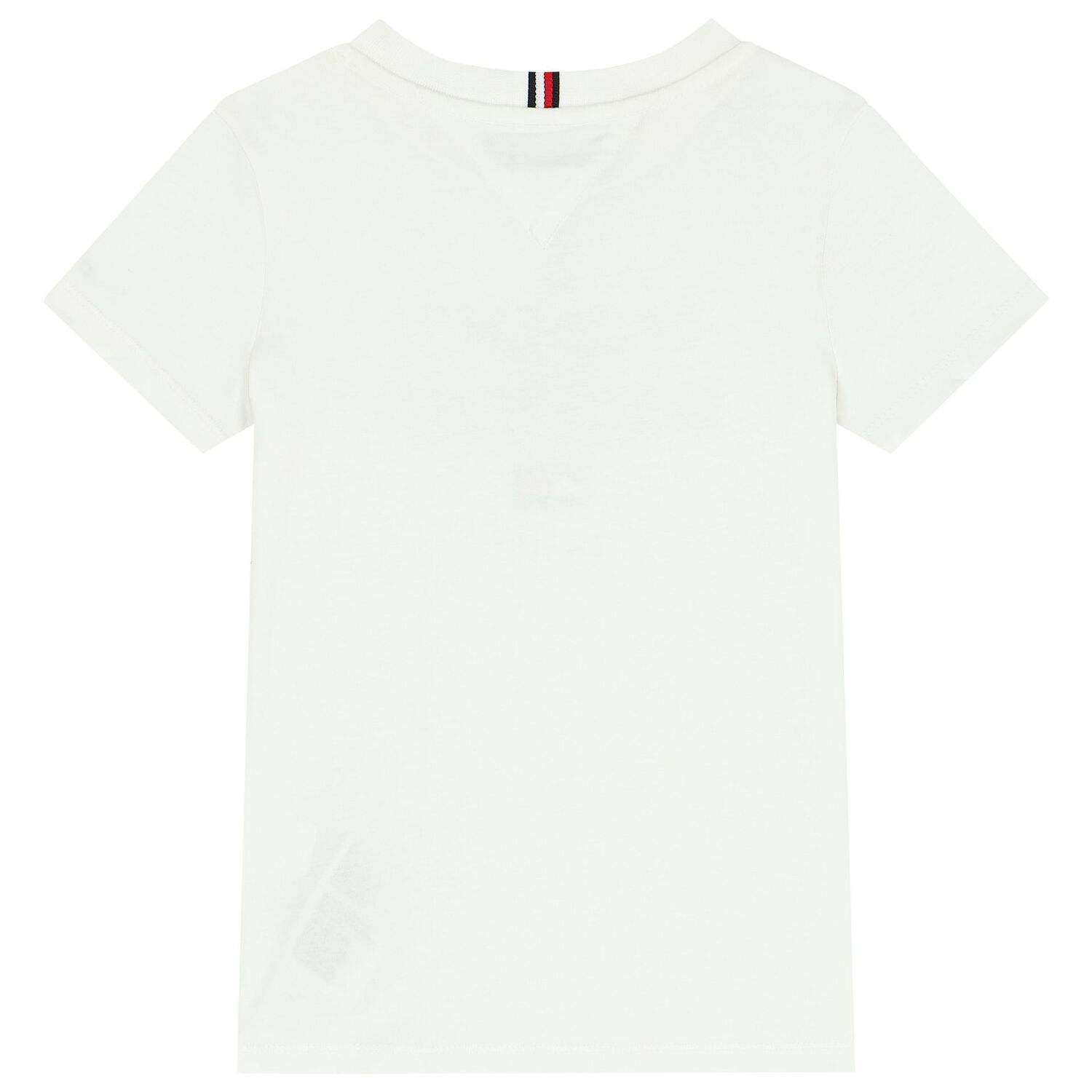 Boys White  Logo T-Shirt, 4, hi-res image number null
