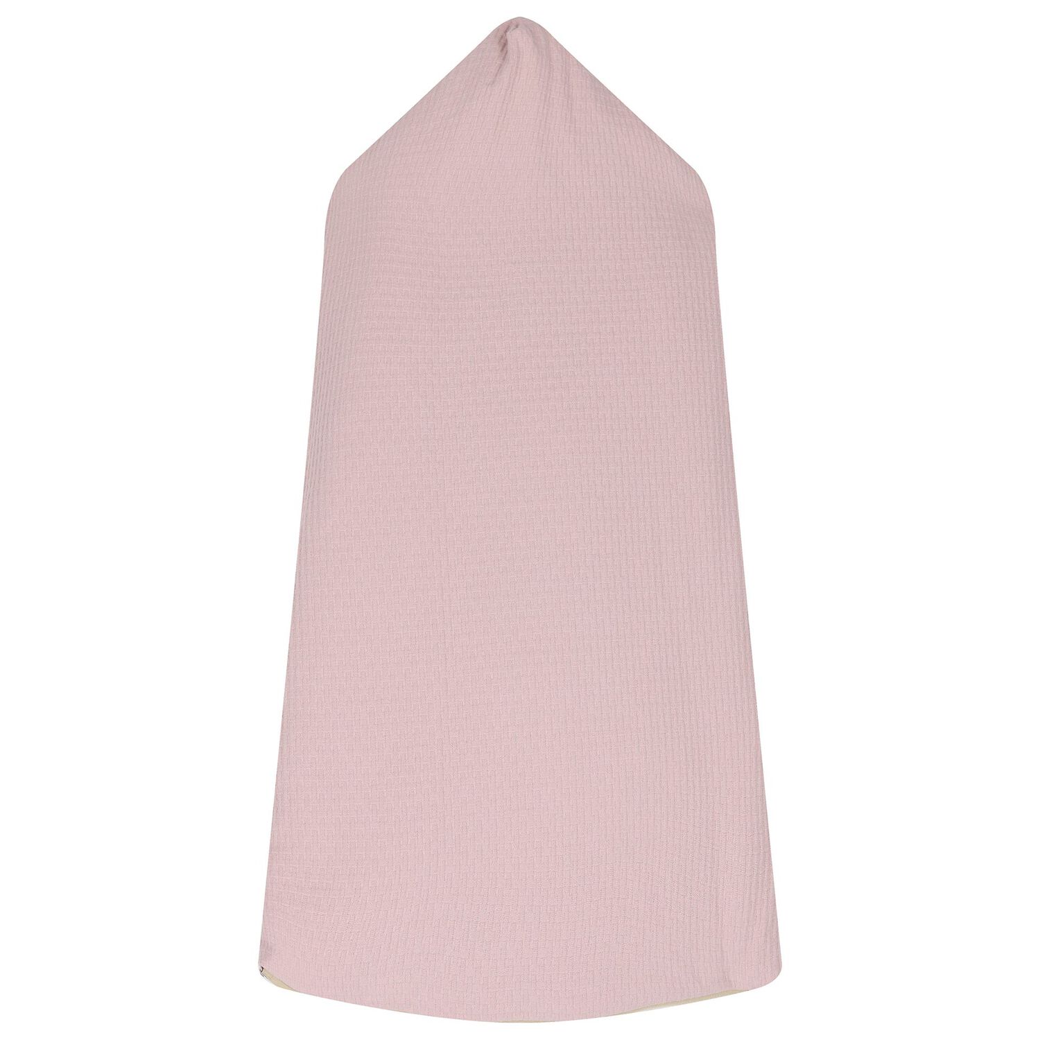 Baby Girls Ivory & Pink Hooded Reversible Nest, 3, hi-res