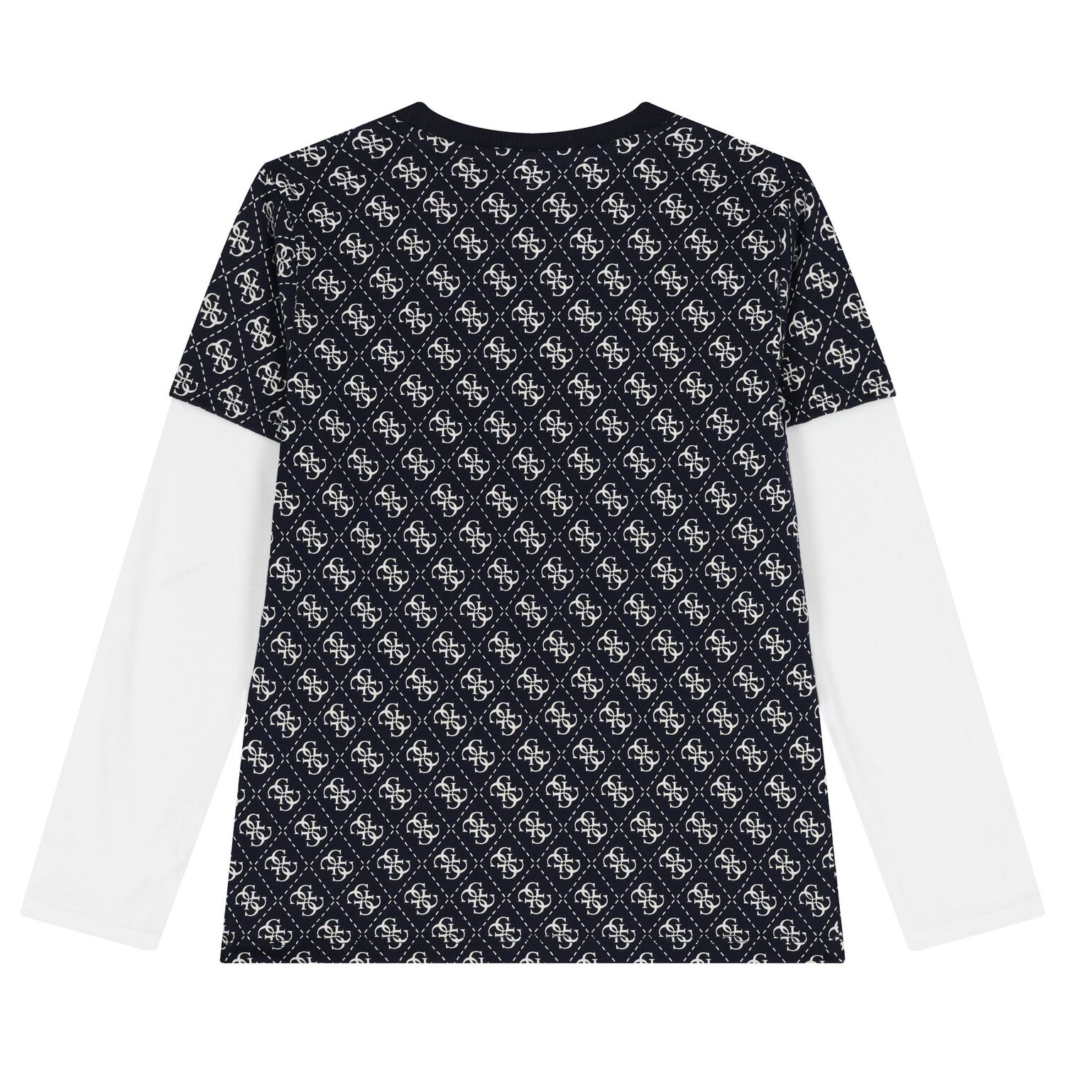 بدلة رياضية بشعار أزرق داكن للأولاد, 3, hi-res image number null