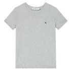 Boys Grey Logo T-Shirt, 1, hi-res