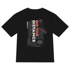 طقم شورت  باللون الأسود للأولاد, 1, hi-res