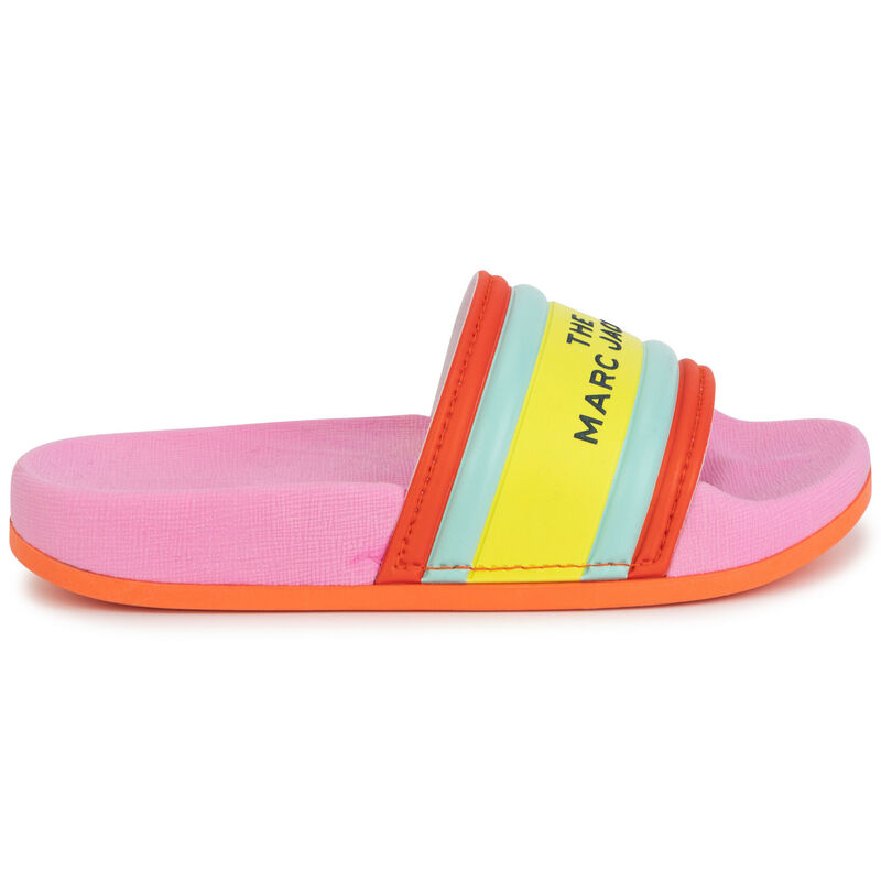 pink ralph lauren sliders womens