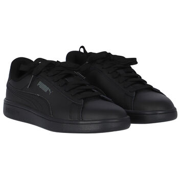 Black Logo Trainers