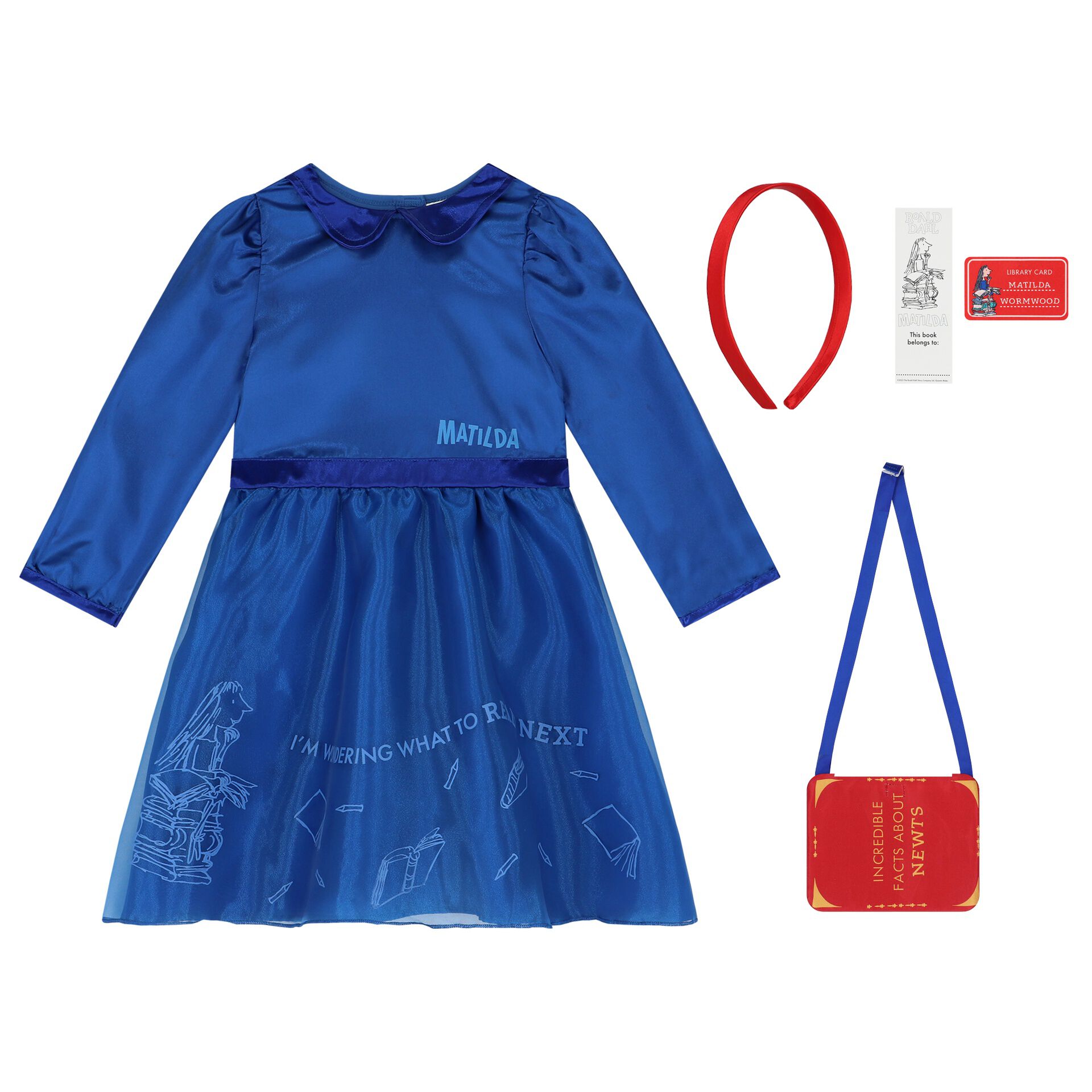 Dress Up by Design Girls Blue Matilda Costume Junior Couture Bahrain