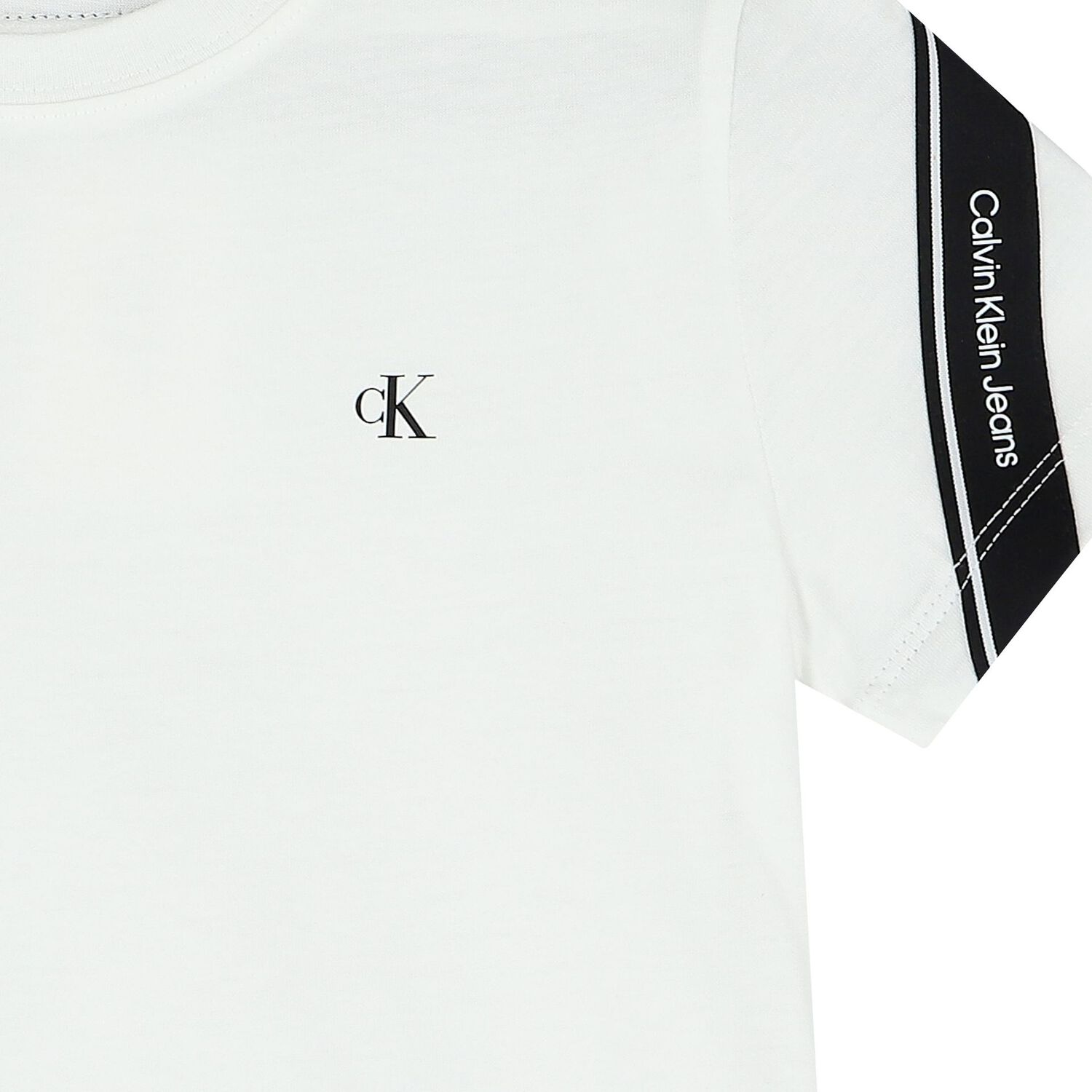Boys White Logo T-Shirt, 1, hi-res image number null