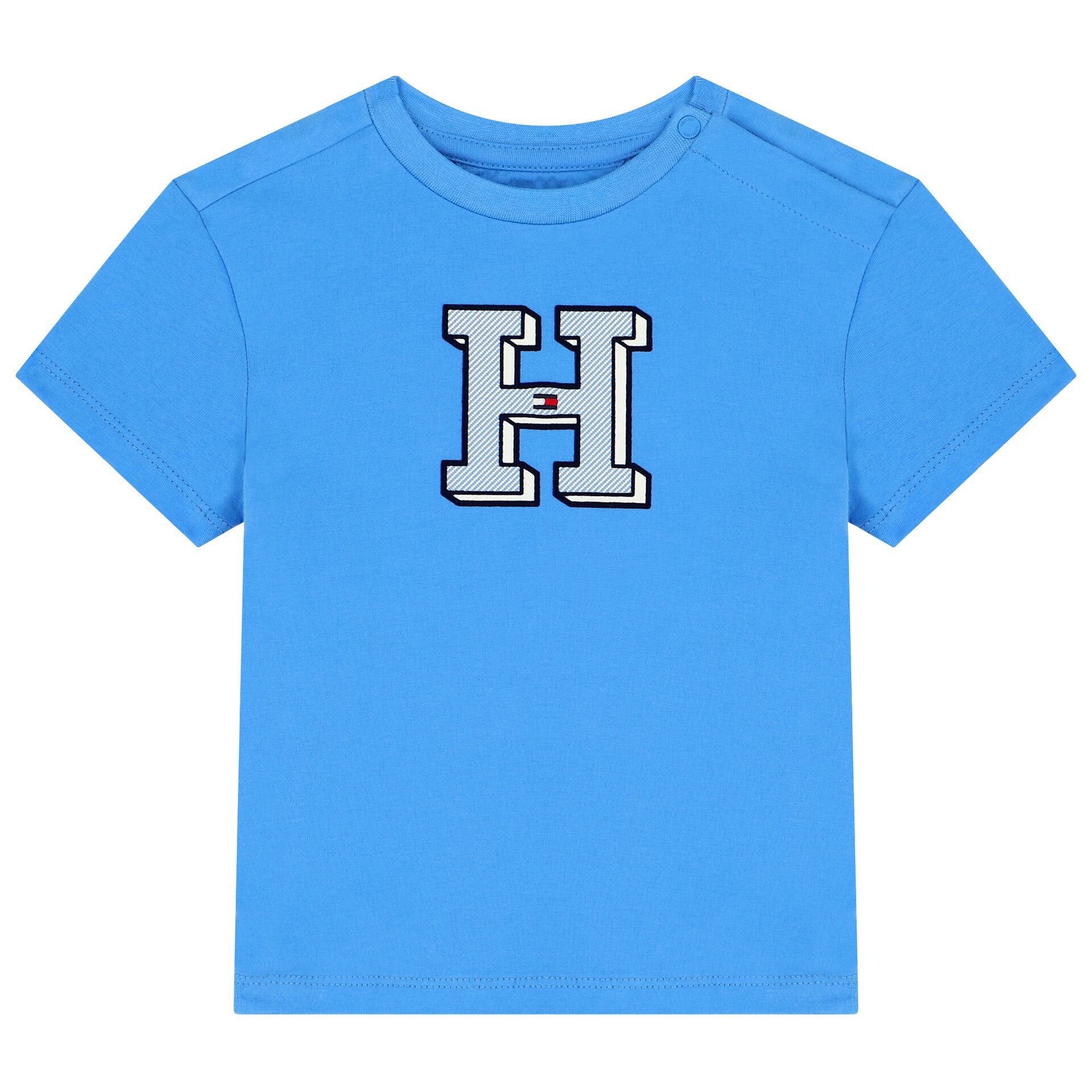 Baby blue tommy hilfiger sales t shirt