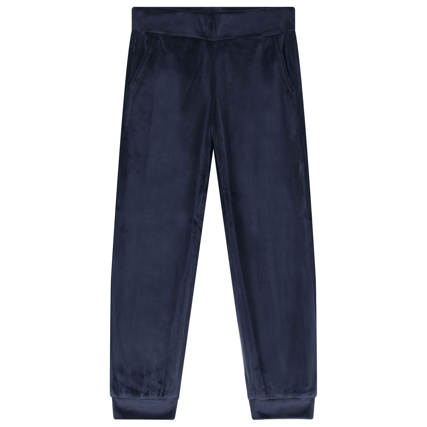 Girls Navy Blue Velour Tracksuit Set  ( 3 Piece ), 1, hi-res image number null