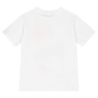 طقم شورت اولاد باللون الابيض والازرق والبرتقالى, 1, hi-res