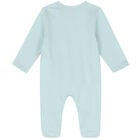 Blue Giraffe Logo Babygrow, 1, hi-res