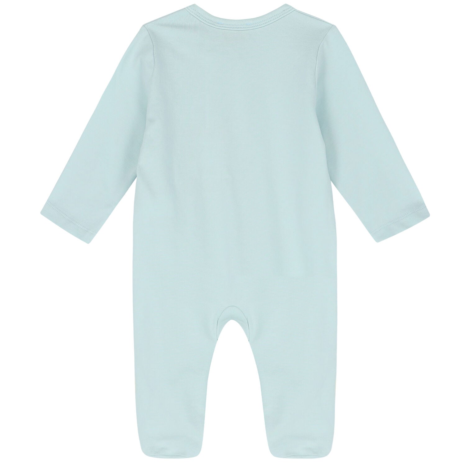 Blue Giraffe Logo Babygrow, 1, hi-res