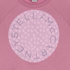 Girls Pink Logo Sweatshirt, 1, hi-res