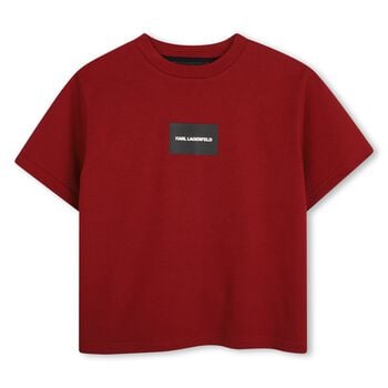 Boys Red Logo T-Shirt