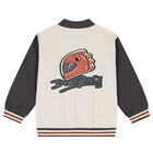 Boys Ivory, Grey & White Tracksuit Set (3 Piece), 1, hi-res