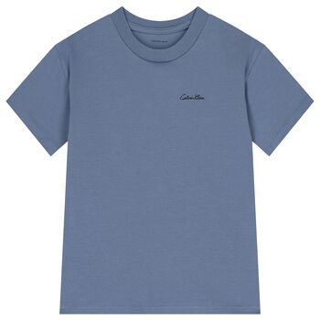 Boys Blue Logo T-Shirt