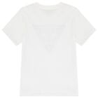 تيشيرت اولاد بالشعار باللون الابيض , 3, hi-res