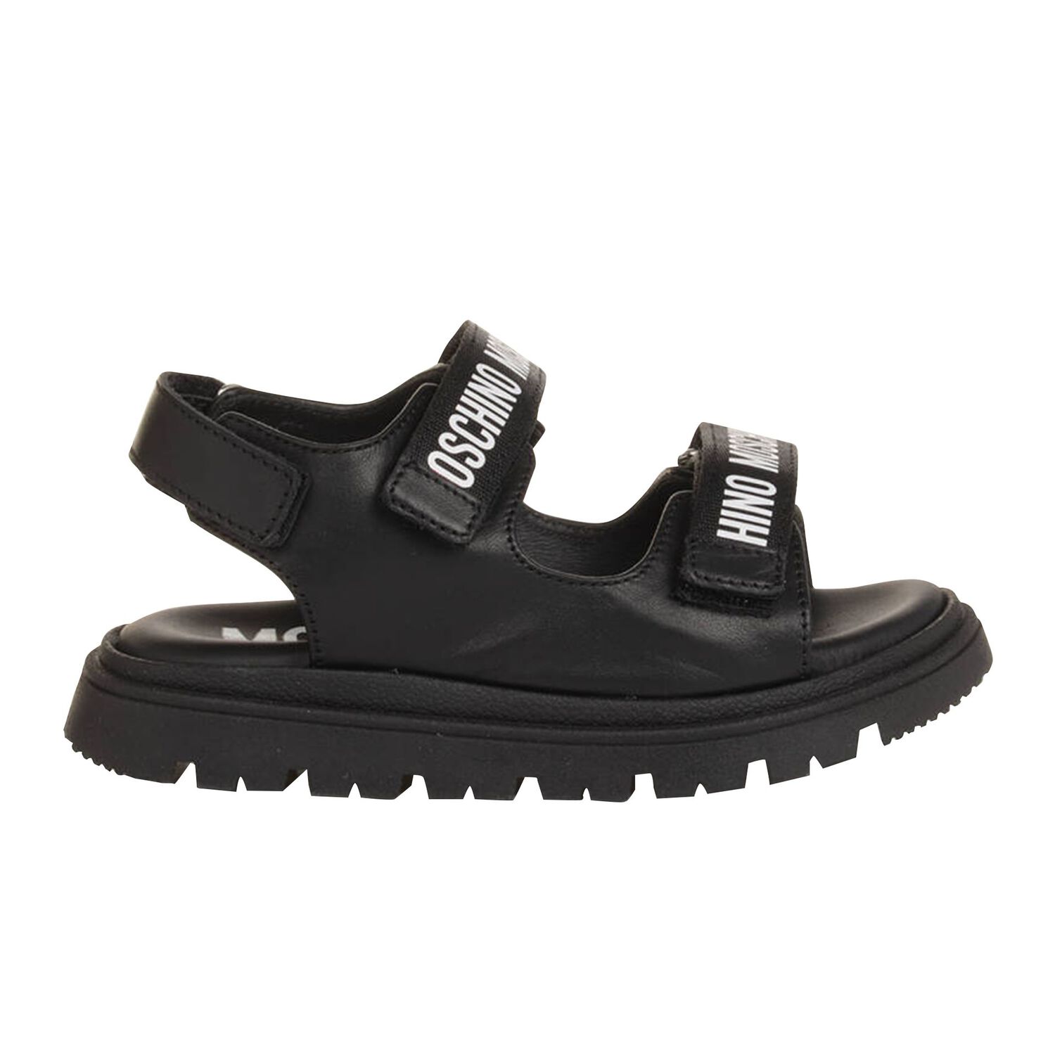 Black & White Logo Sandals, 1, hi-res image number null