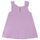 Younger Girls Lilac Dress, 1, hi-res