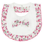 مريلة بنات باللزهور باللون العاجي , 1, hi-res