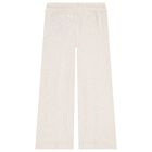 Girls Ivory Logo Joggers, 1, hi-res
