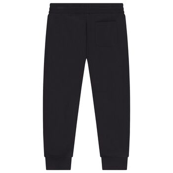 Boys Black Logo Joggers 