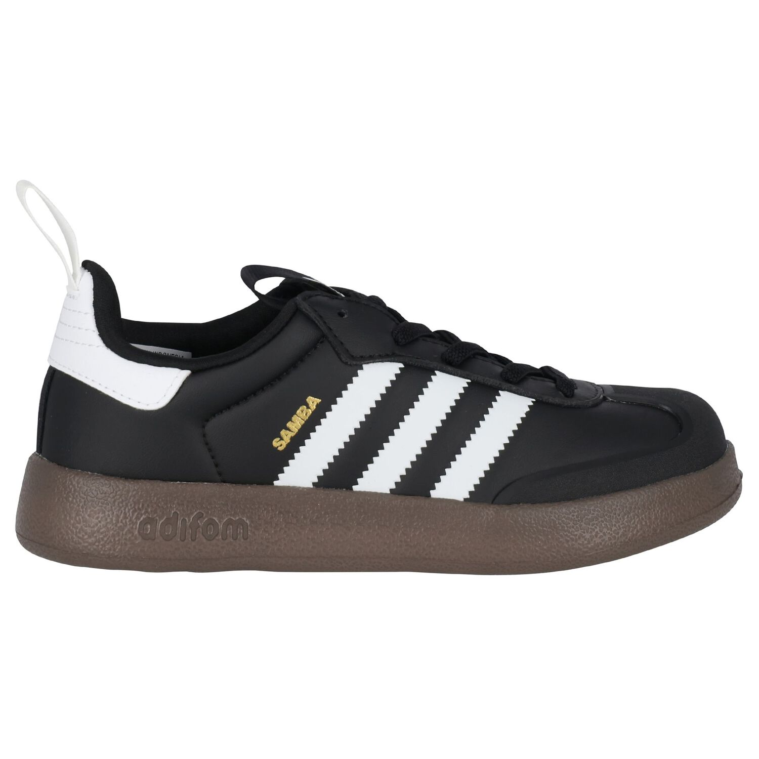 Black AdiFom Samba Trainers, 1, hi-res