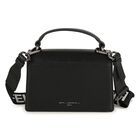 Girls Black Ikonik Karl Handbag, 1, hi-res