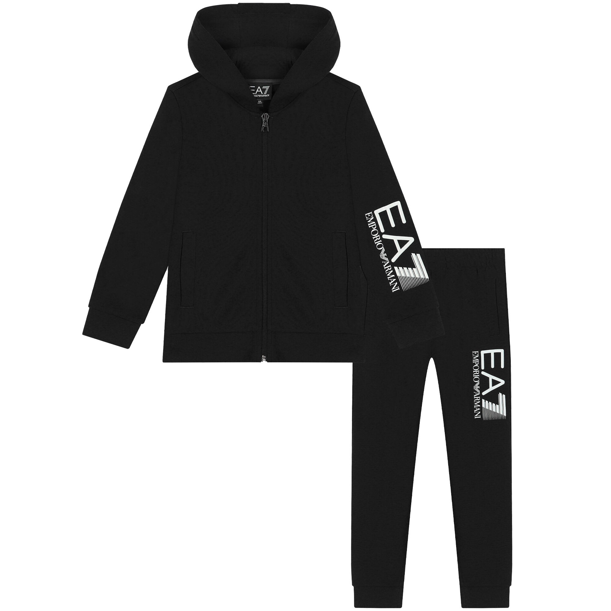 Ea7 tracksuit store bottoms junior
