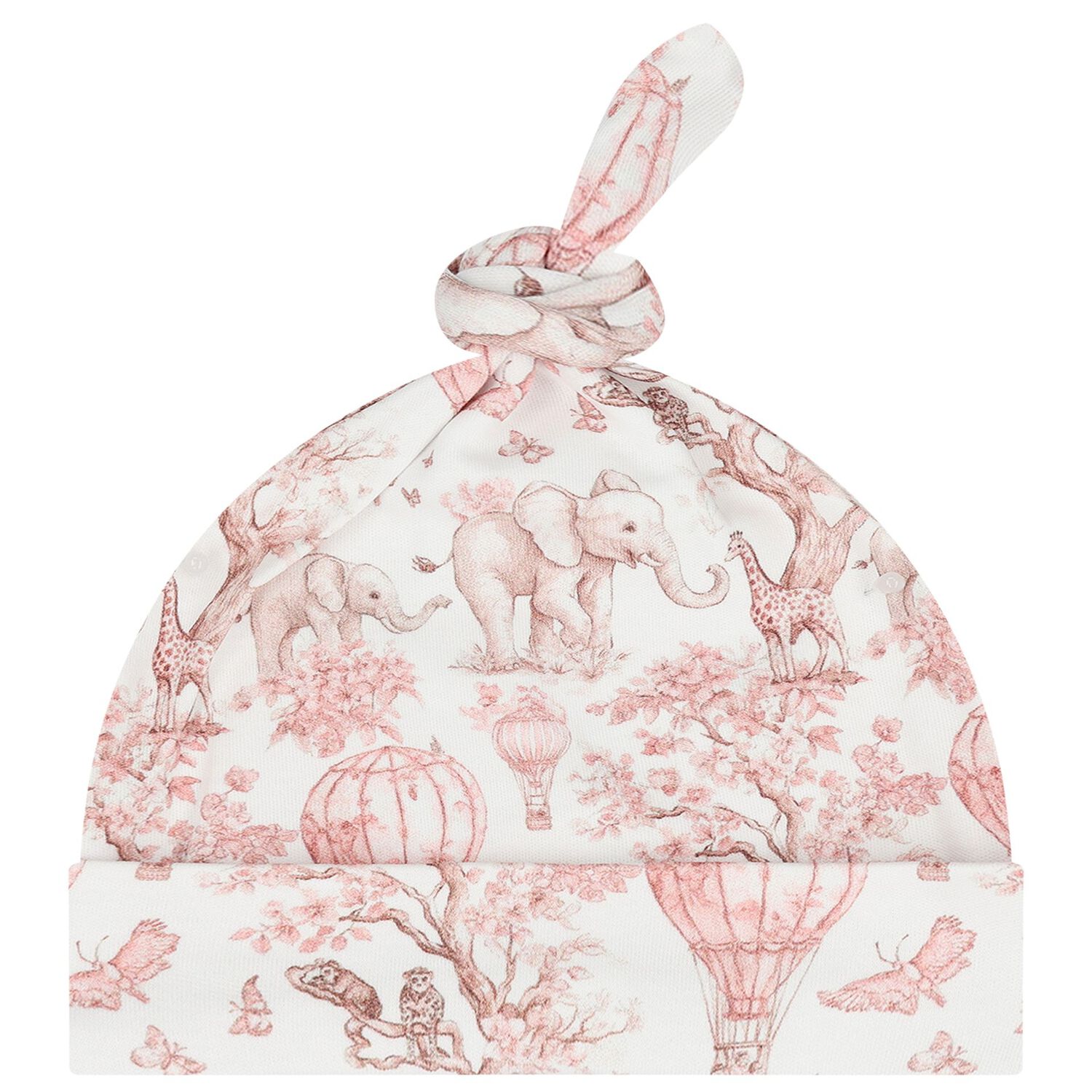 Baby Girls White & Pink Africa Babygrow Gift Set  , 1, hi-res