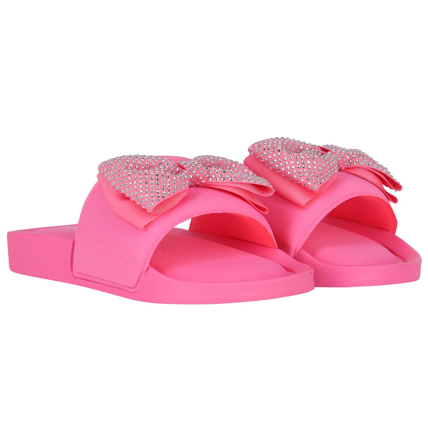 Girls Pink Butterfly Sliders, 1, hi-res image number null