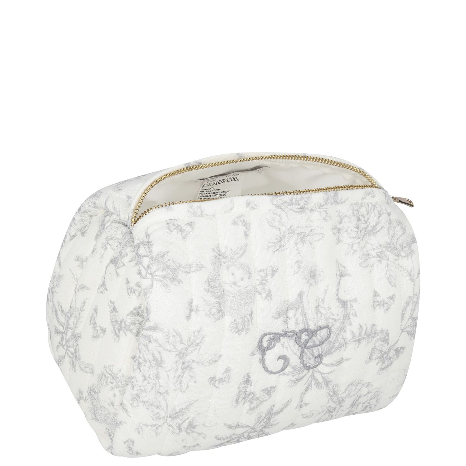 Baby Ivory & Grey Wash Bag, 1, hi-res image number null