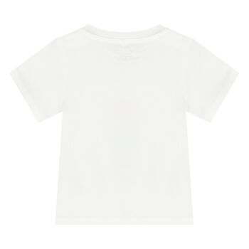 Younger Boys Ivory Ice Cream T-Shirt